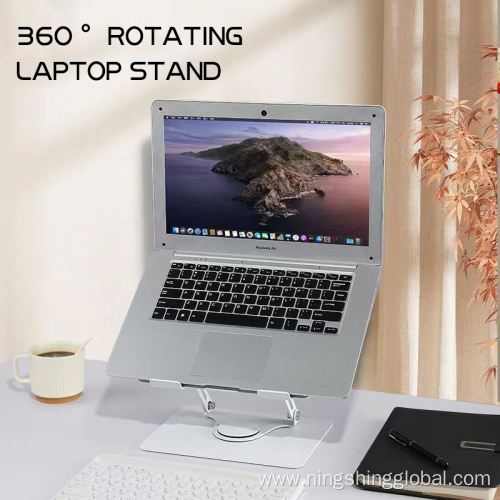Laptop Stand with 360 Degree Rotation and Height Adjustment